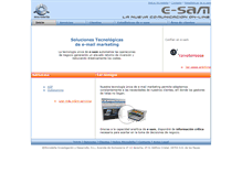Tablet Screenshot of e-sam.com